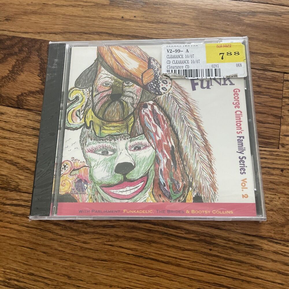 George Clinton Family Series Vol 2 P Funk CD Sealed Parliament Funkadelic Bootsy